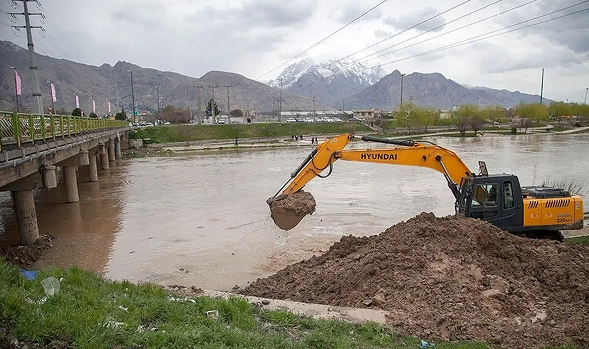لایروبی 700 پل در کرمانشاه برای فصل بارندگی