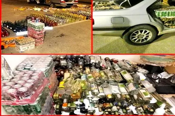 پنج هزار نوشیدنی قاچاق در چهارمحال و بختیاری کشف شد
