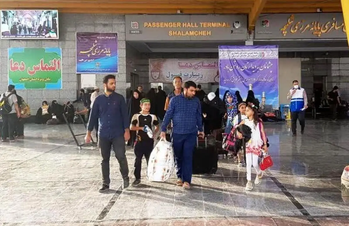 ثبت تردد بیش از ۵ میلیون مسافر از مرزهای خوزستان/ سهم چهار میلیونی شلمچه از آمار تردد