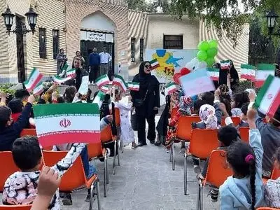 کودکان شوشی در میراث جهانی شوش جشن پیروزی برگزار کردند