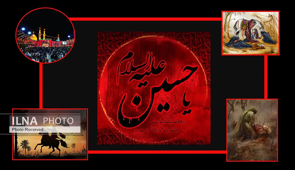 از «تشنگی لب فرات» تا «شهادت مسیحِ عاشورا» روی بوم‌ عاشقان حسین (ع)+آثار