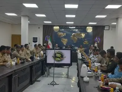 بازدید دانشجویان دافوس از منطقه سوم نبوت نیروی دریایی ارتش