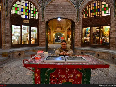 کاروان‌سرای سعدالسلطنه-قزوین