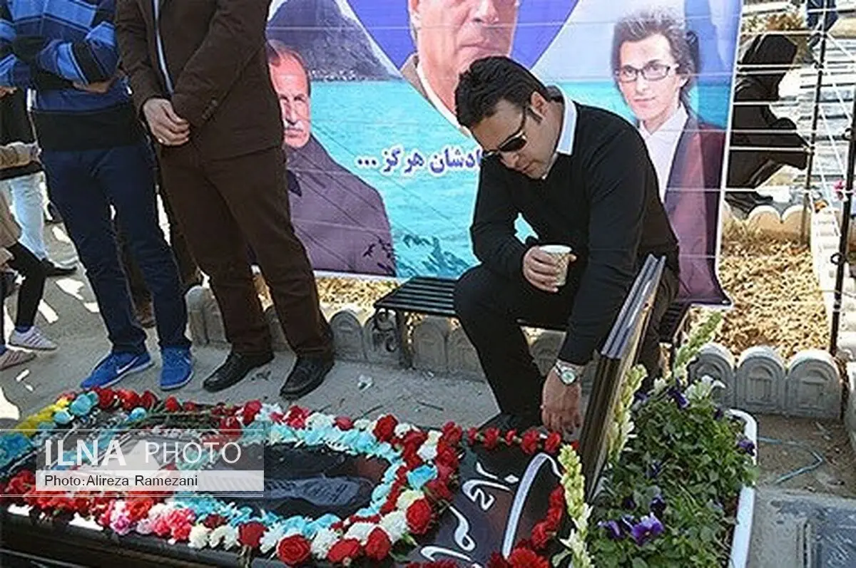 مراسم پنجمین سالگرد درگذشت حجازی همراه با حاشیه‌هایی برگزار شد