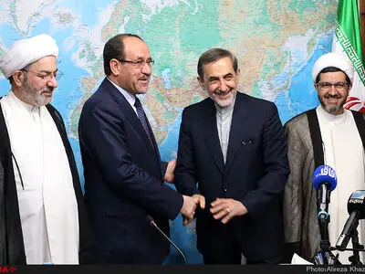 دیدار نوری المالکی با علی اکبر ولایتی