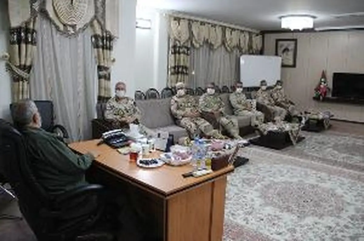 دیدار فرماندهان مرزبانی ناجا و نیروی زمینی سپاه در جنوب شرق کشور