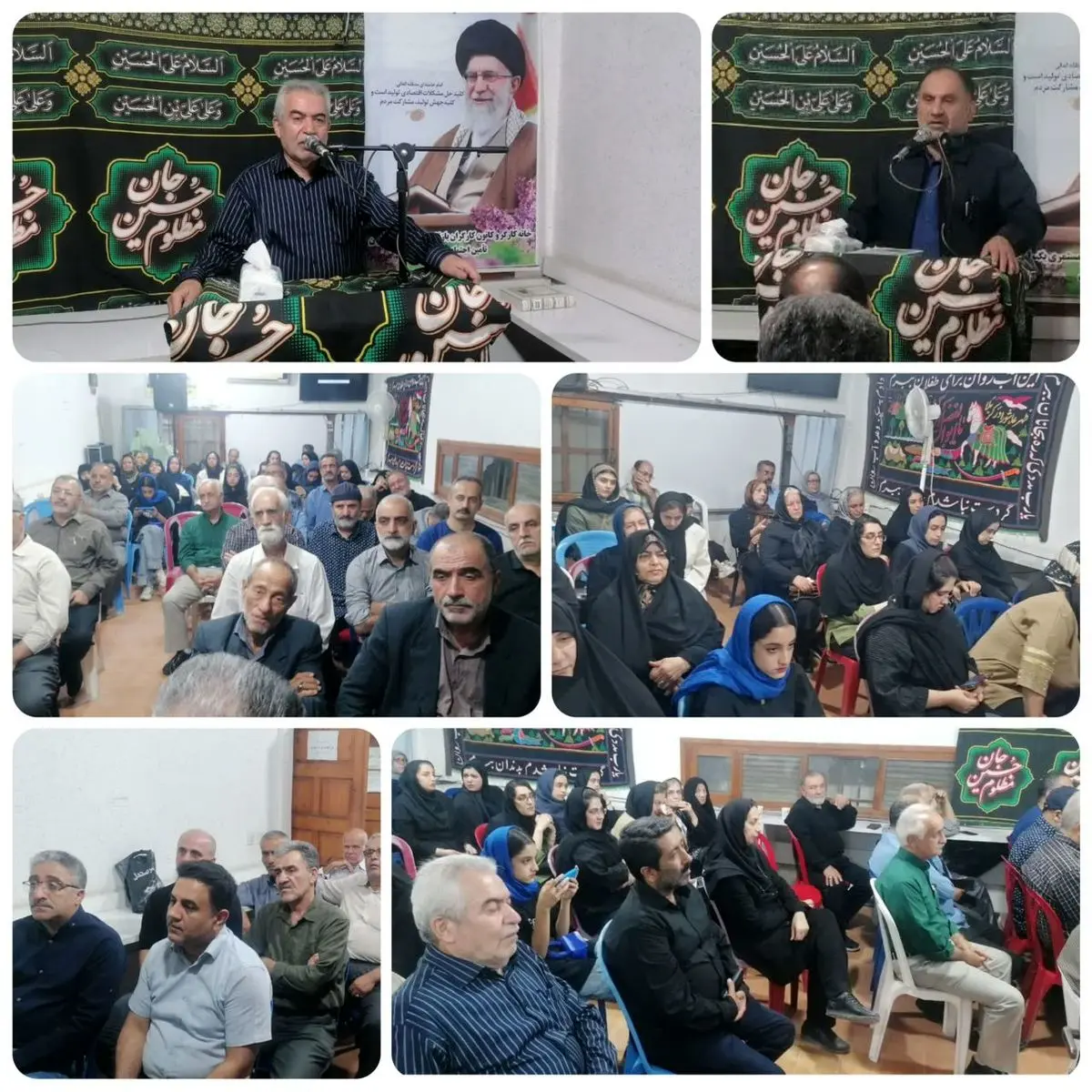 برگزاری مراسم دلدادگان رضوی در خانه کارگر مازندران