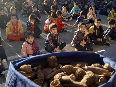 کاشت بذر بلوط توسط دانش آموزان ابتدایی ایذه انجام شد