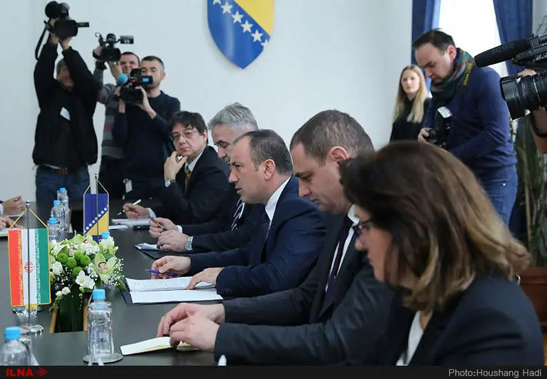 دیدار با وزیر خارجه بوسنی