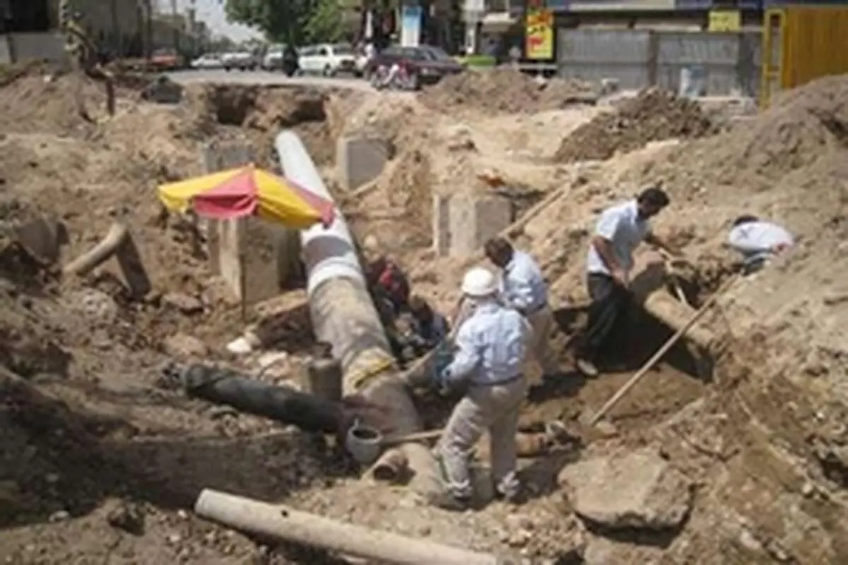 فرسودگی ۴۰ درصدی شبکه آب کرمانشاه