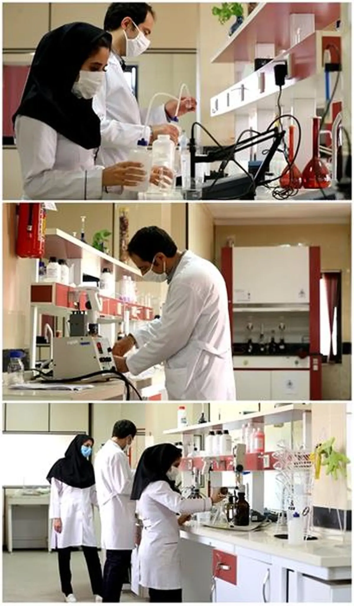ارتقای کمی و کیفی واحد بهداشت شرکت آب و فاضلاب جنوب شرق استان تهران