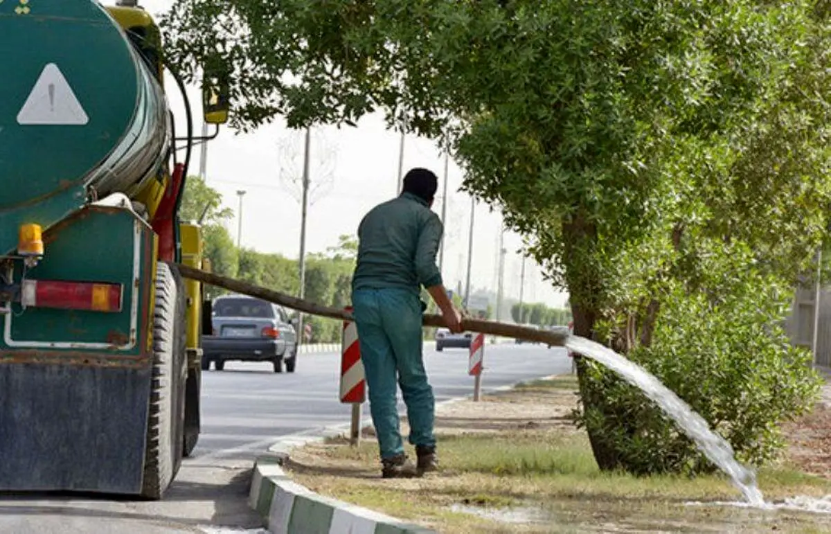 نارضایتی از وضعیت فضای سبز شهر خرم‌آباد در نقاط مختلف