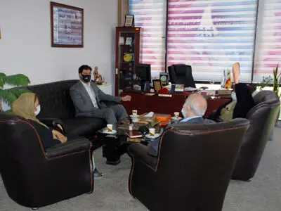 دیدار معاون ورزش بانوان با رئیس فدراسیون قایقرانی