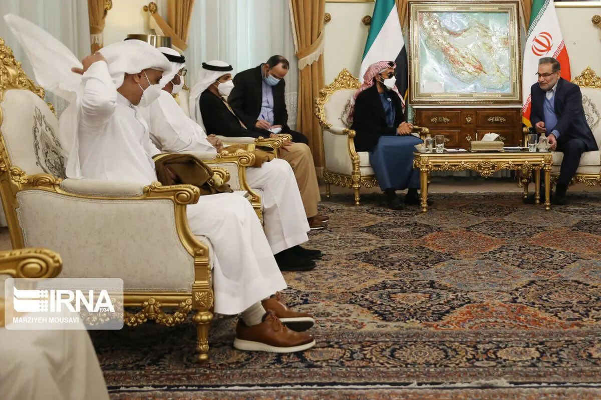 شمخانی یستقبل مستشار الامن القومی الاماراتی طحنون بن زاید 