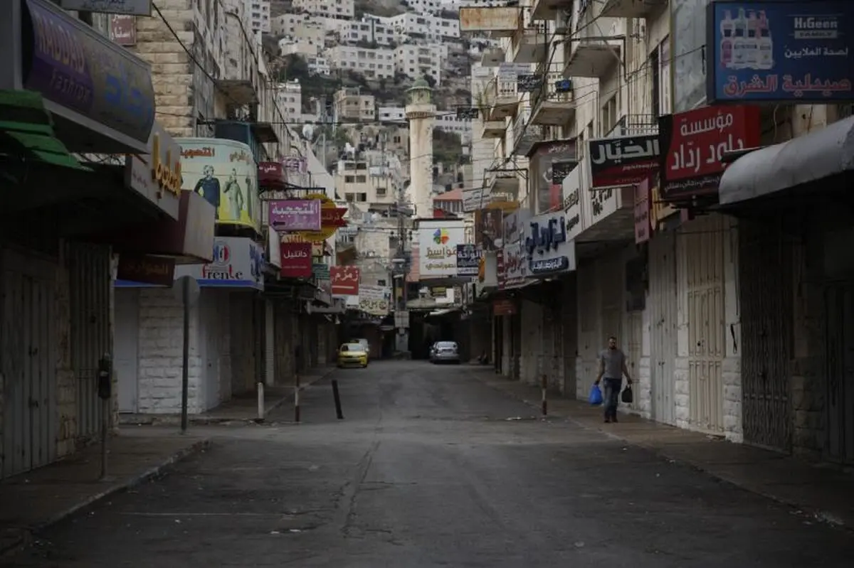 اعتصاب فلسطینیان در اعتراض به قانون دولت یهود