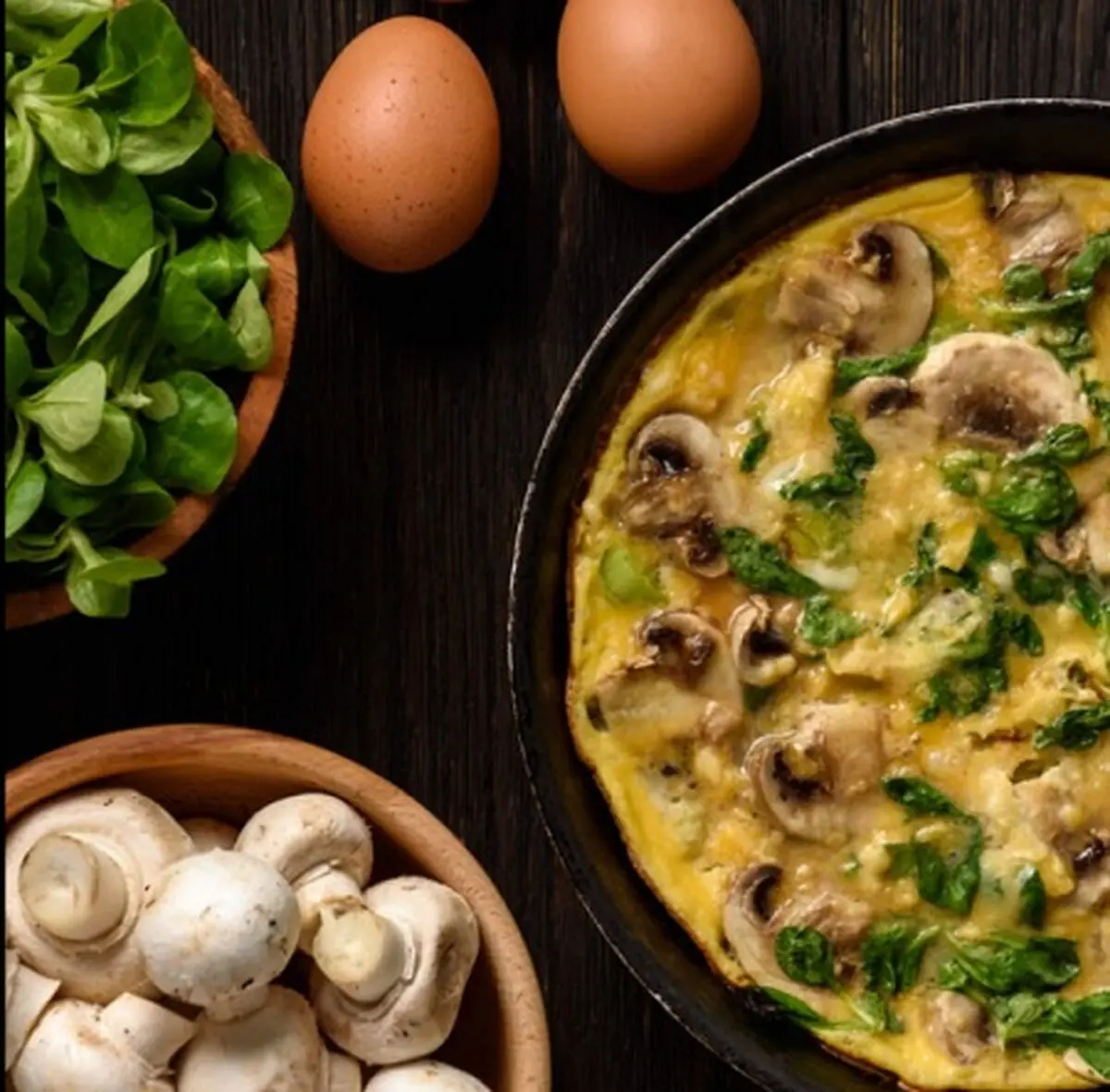 روش تهیه املت قارچ رژیمی و خوشمزه