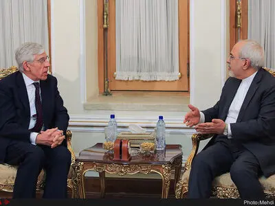 جک استراو با ظریف دیدار کرد