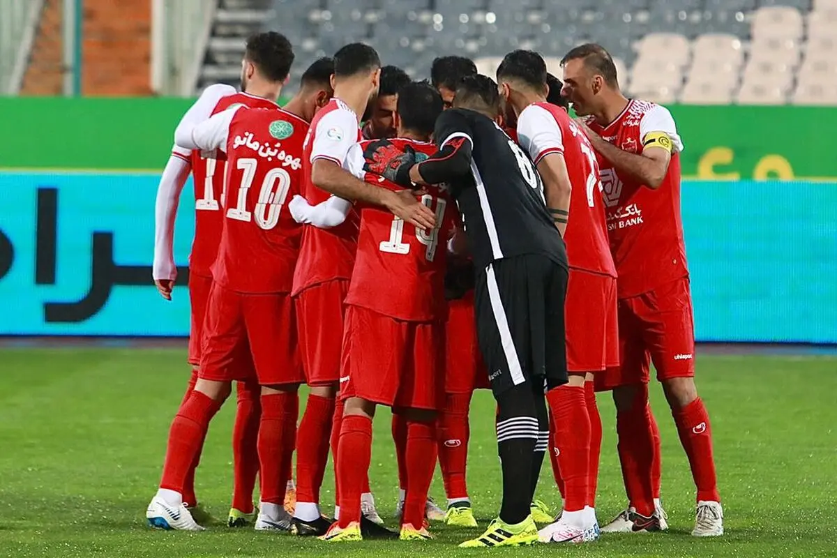 طرح موزاییکی پرسپولیسی‌ها برای دیدار امروز مقابل شهرخودرو (عکس)