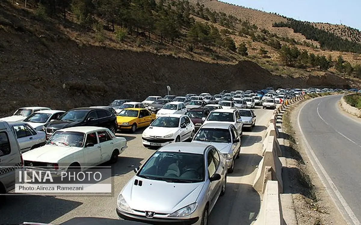جاده چالوس بازگشایی شد/ ترافیک سنگین در جاده‌های کشور