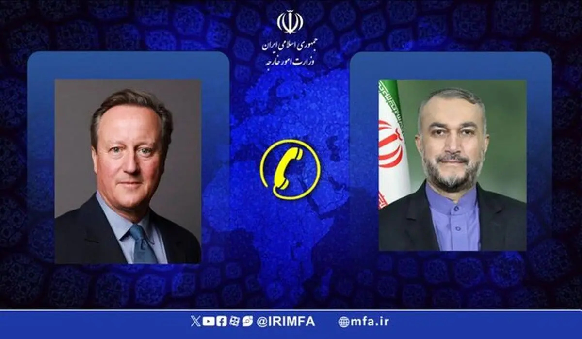 عبداللهیان لنظیره البریطاني: دور بریطانیا واضح في الاحتلال الصهیوني والابادة الجماعیة بحق الفلسطینیین