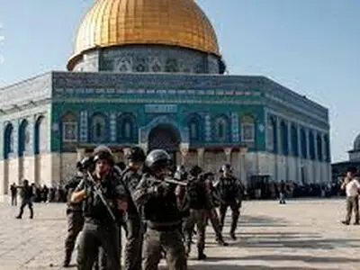 اقدام تحریک‌آمیز نتانیاهو در زیر مسجدالاقصی/فیلم