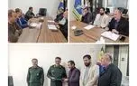دیدار رئیس سازمان بسیج هنرمندان و دبیر رویداد بین‌المللی «وعده صادق در آینه هنر» با فرمانده سپاه انصارالحسین(ع)