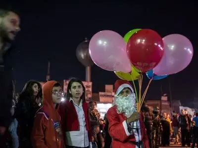 عکس/ جشن میلاد مسیح در سوریه 