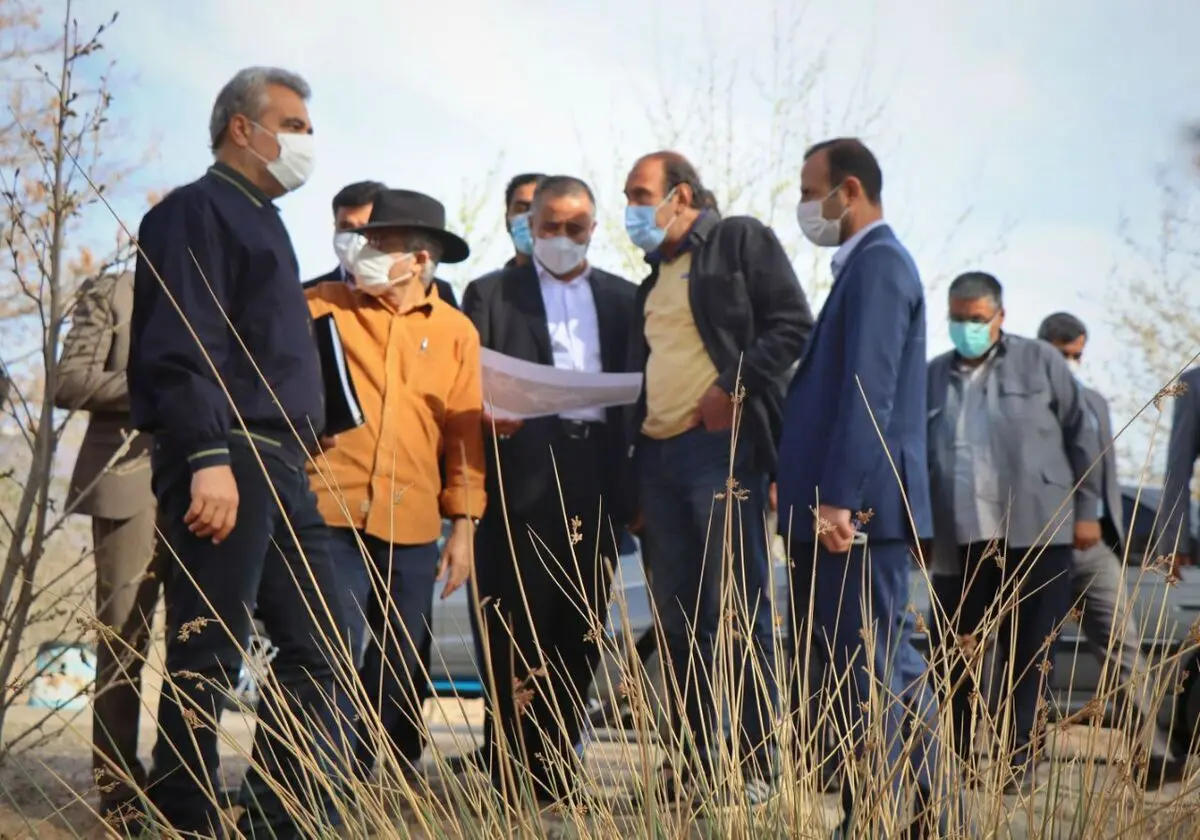 بازدید استاندار سمنان از محل جانمایی لوکیشن سریال «سلمان فارسی»