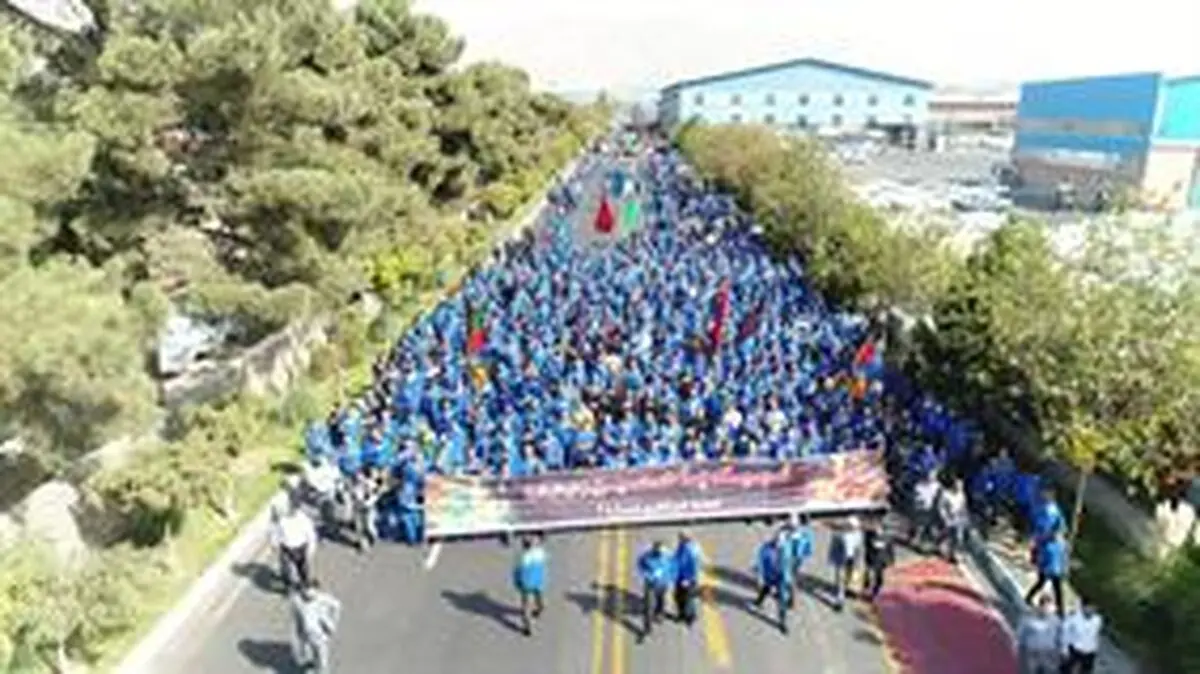 عزاداری پرسنل ایران خودرو در آستانه سالروز قیام عاشورا 
