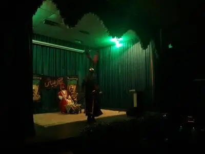 مراسم  عزاداری سنتی و تعزیه خوانی در بومهن