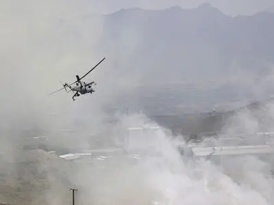 ۹ کشته بر اثر سقوط بالگرد نظامی در افغانستان 