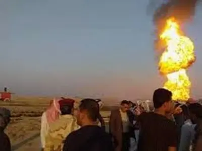 مصدومیت ۵ کارگر بر اثر انفجارلوله گاز در عراق