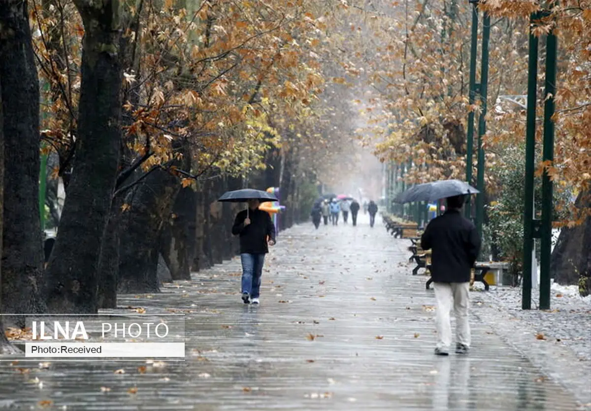  آغاز بارش باران در ۲۴ استان 