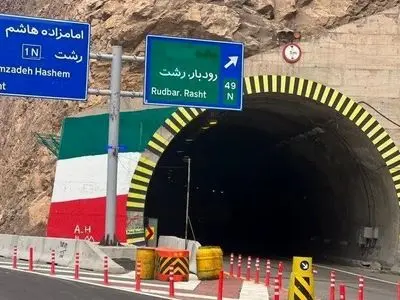 انسداد آزادراه منجیل به رودبار تا ۱۲ دی/تعمیرات و عملیات تکمیلی در راه است