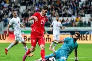 شکست تیم ملی فوتبال ایران برابر روسیه 