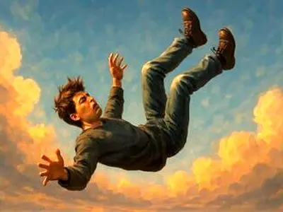 چرا گاهی در حین خواب احساس سقوط می‌کنیم؟