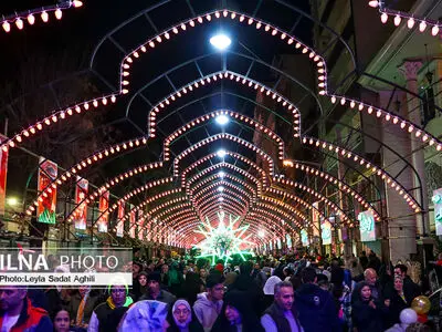 جشن محلات تهران در شب نیمه شعبان