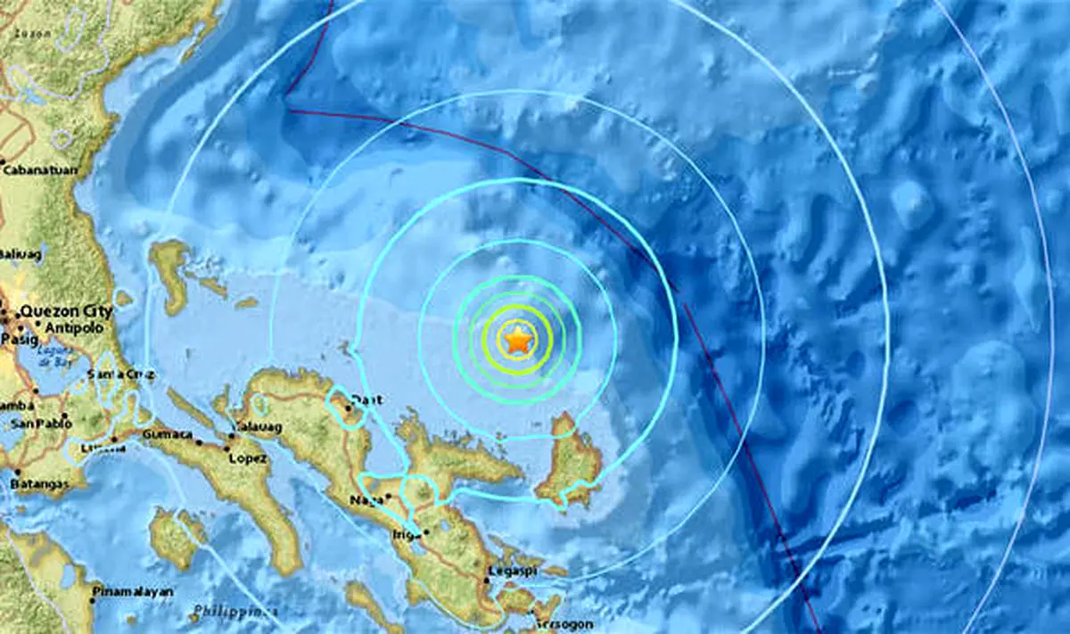 زمین‌لرزه‌ای به قدرت ۶ و یک دهم ریشتر فیلیپین را لرزاند
