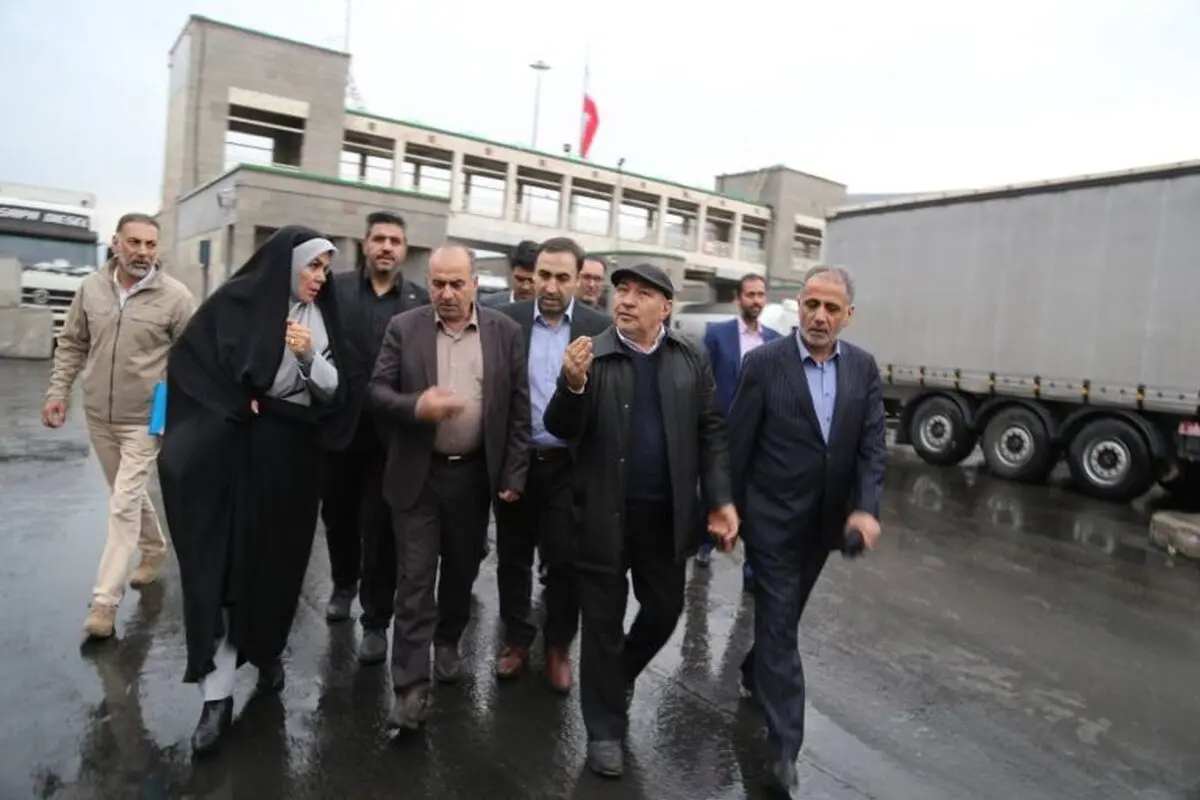بازدید مدیرکل امور مرزی وزارت کشور از گمرک بازرگان