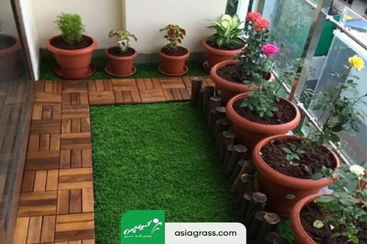 مزیت‌های ترکیب چمن مصنوعی با چوب