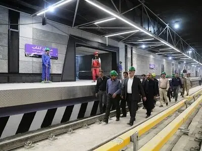 بازدید شهردار تهران از آخرین وضعیت آماده‌سازی ایستگاه متروی میدان کتاب