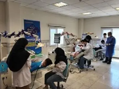 هزار و ۶۰۰ خدمت دندانپزشکی در شهر صادق آباد به همت گروه جهادی 