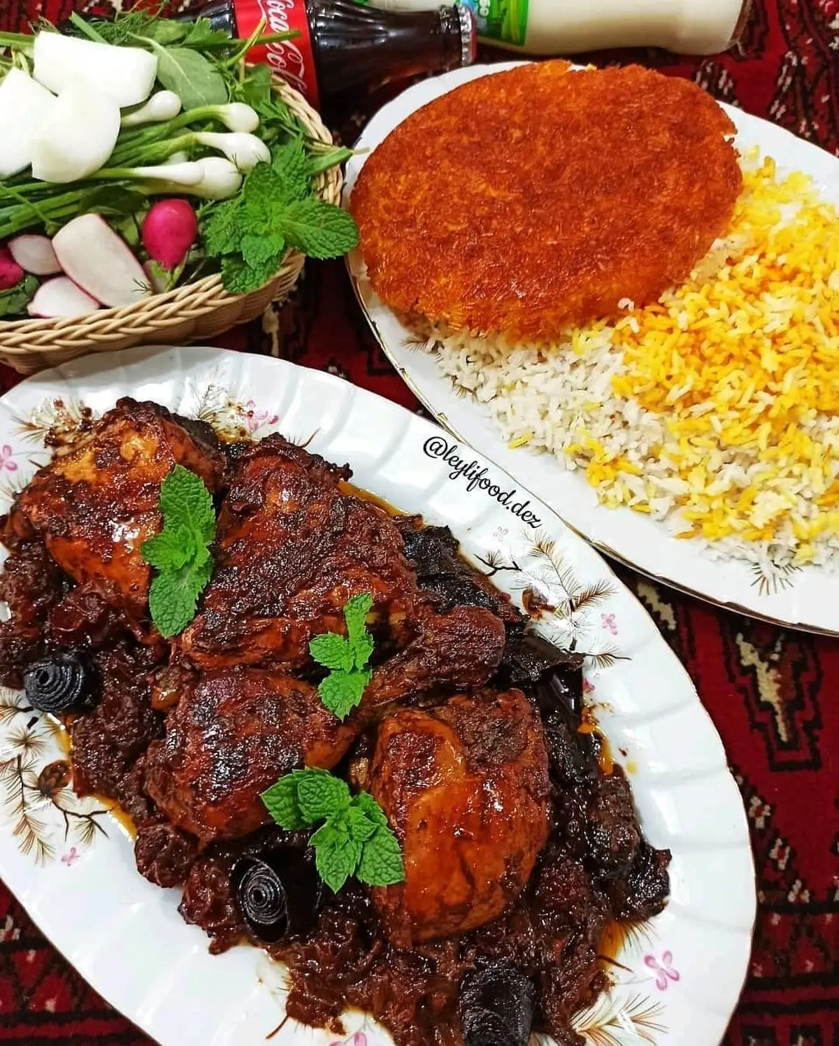 طرز تهیه مرغ لواشکی با طعم ترش و لذیذ 