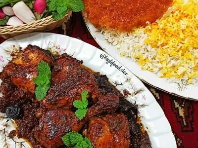طرز تهیه مرغ لواشکی با طعم ترش و لذیذ 