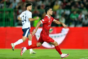 شکست یک نیمه‌ای پرسپولیس برابر ملوان