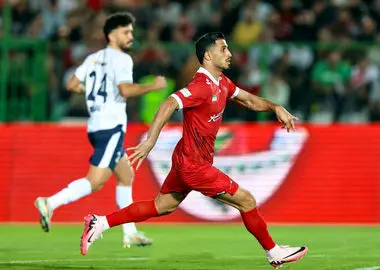 شکست یک نیمه‌ای پرسپولیس برابر ملوان