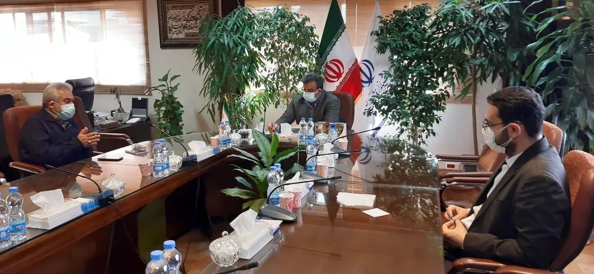 دیدار رئیس کانون بازنشستگان تامین اجتماعی مازندران با استاندار