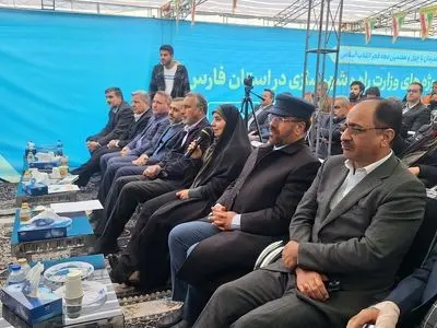 افتتاح و آغاز عملیات اجرایی ۹۹ پروژه راهداری فارس 
