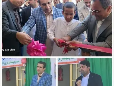 افتتاح آموزشگاه ۱۰ کلاسه مهر عطیه در حمایت از دانش‌آموزان استثنایی بمپور