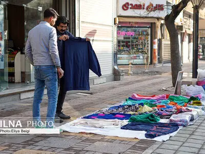 دست‌فروشان خیابان خیام قزوین ساماندهی می‌شوند